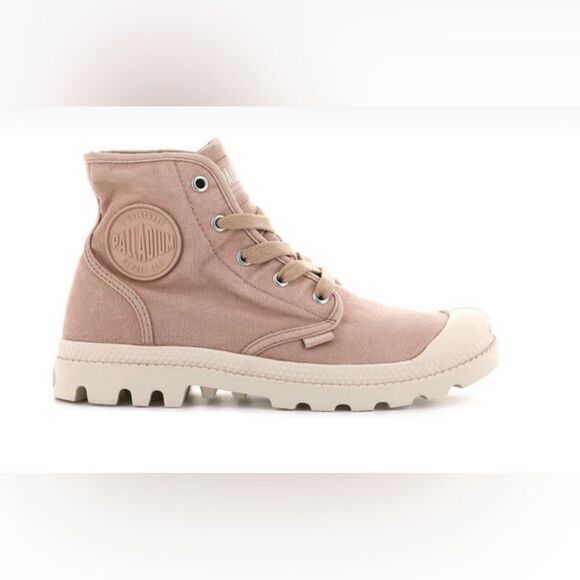 Free People x Palladium Pampa HI sneaker boots Rose Brick pink women’s 10 New. - Picture 1 of 7